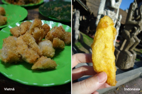 banana chips bali indonesia vietnam culinary comida food