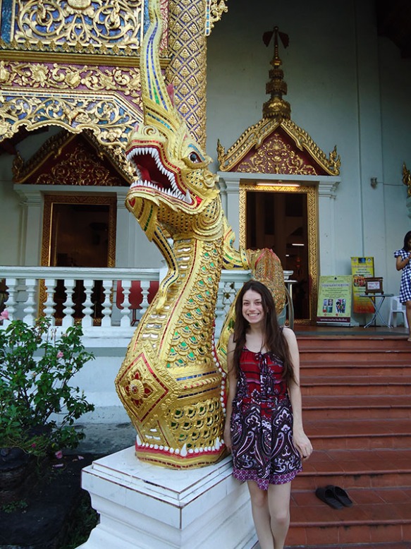 chiangmai thailand dragon temple