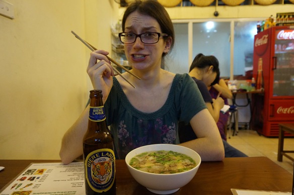 cerveja e sopa vietna