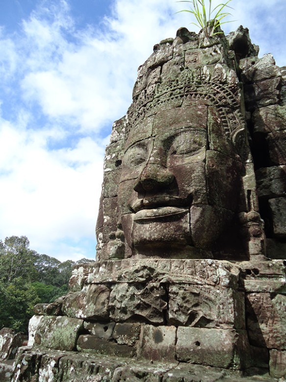 bayon templo camboja rosto